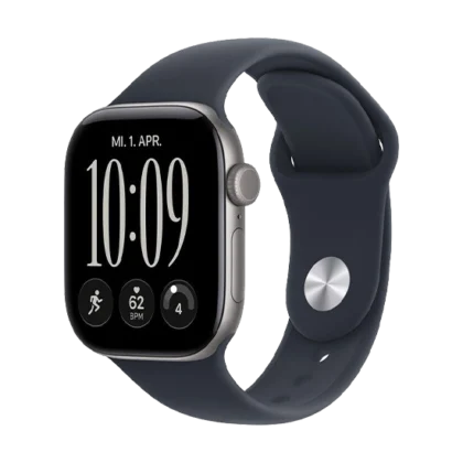 Watch Apple Watch Series 12 (2026) GPS 42mm Space Grey Aluminium Case with Navy Blue Sport Band S/M - Space Gray