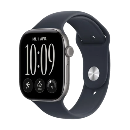 Watch Apple Watch Series 12 (2026) GPS 46mm Space Gray Aluminium Case with Navy Blue Sport Band M/L – Space Gray
