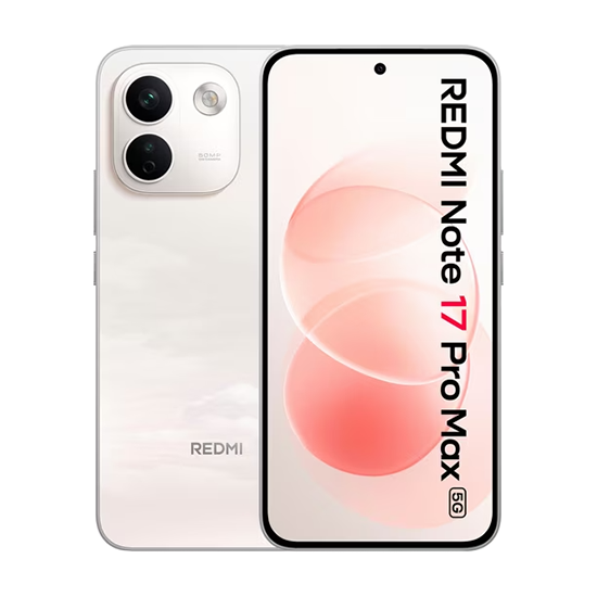 Xiaomi Redmi Note 17 Pro Max 5G 8GB RAM 256GB - Cloud Blush