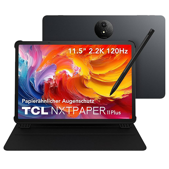 TCL NxtPaper 11 Plus 11.5 WiFi 8GB RAM 256GB Flip Case + T-Pen - Grey