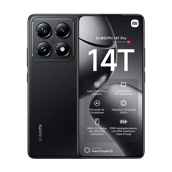Xiaomi 14T Pro 5G Dual Sim 12GB RAM 512GB – Black