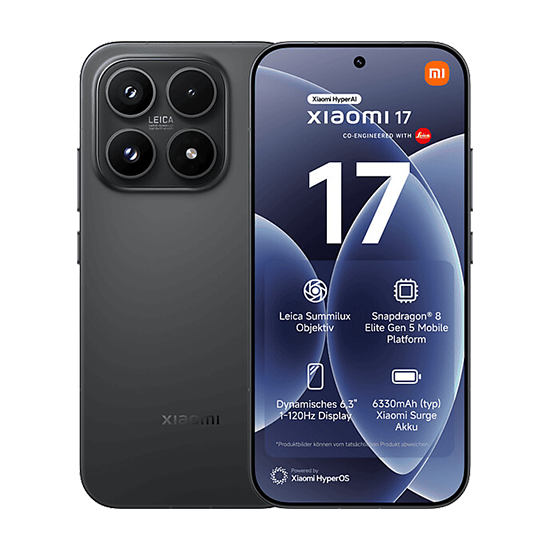 Xiaomi 17 5G Dual Sim 12GB RAM 256GB – Black