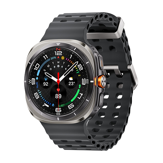 Watch Samsung Galaxy Watch Ultra L705 (2025) 47mm LTE Region West - Titanium Silver
