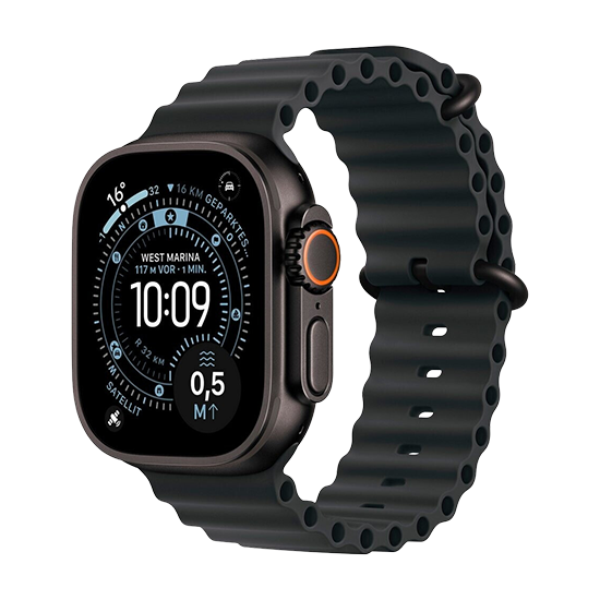 Watch Apple Watch Ultra 3 (2025) 5G 49mm Black Titanium Case with Alpine Loop S - Black