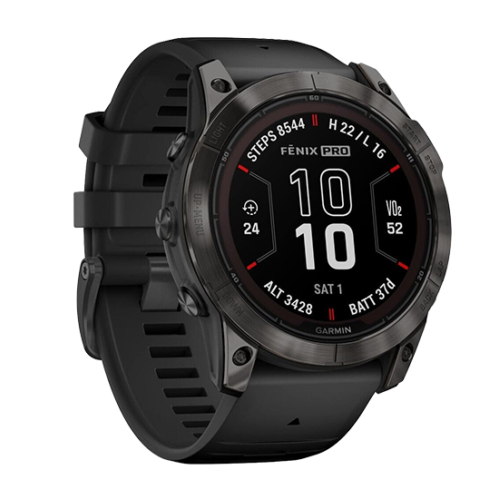 Watch Garmin Fenix 7X Pro Solar GPS 51mm Graphite  Band - Carbon Grey Titan