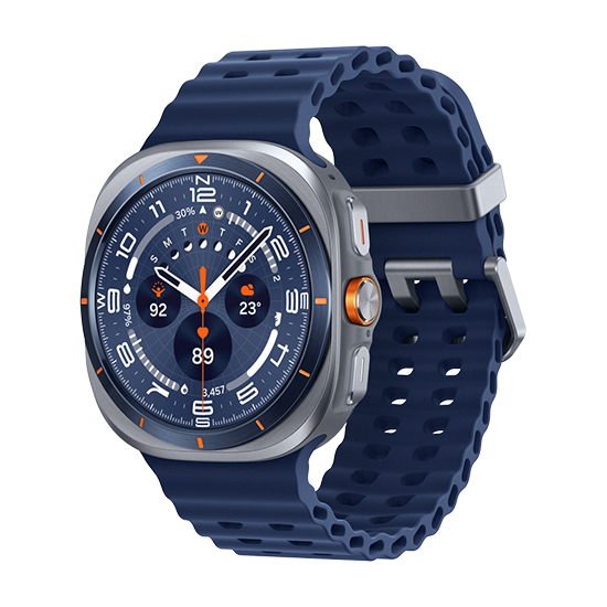 Watch Samsung Galaxy Watch Ultra L705 (2025) 47mm LTE Region East – Titanium Blue