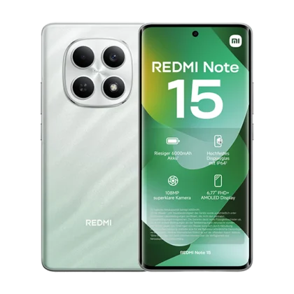 Xiaomi Redmi Note 15 4G Dual Sim 6GB RAM 128GB – Green