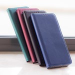 Smart magnetfodral för Samsung Galaxy A34 5G i vinröd