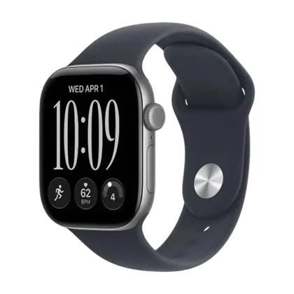 Watch Apple Watch Series 12 (2026) GPS 42mm Space Grey Aluminium Case with Navy Blue Sport Band S/M - Space Gray