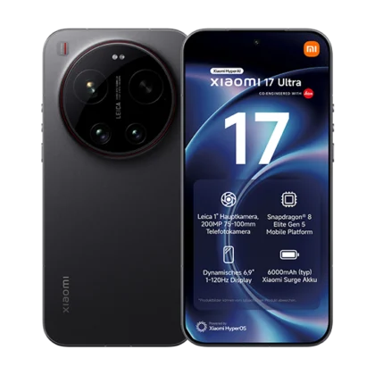 Xiaomi 17 Ultra 5G Dual Sim 16GB RAM 512GB – Black