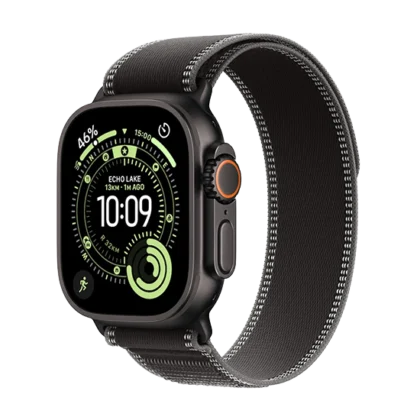 Watch Apple Watch Ultra 3 (2025) 5G 49mm Black Titanium Case with Trail Loop S/M - Black/Charcoal