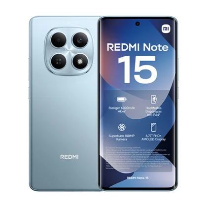 Xiaomi Redmi Note 15 4G Dual Sim 6GB RAM 128GB – Blue