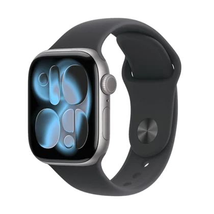 Watch Apple Watch Series 11 (2025) GPS 42mm Space Grey Aluminium Case with Black Sport Band M/L – Grey