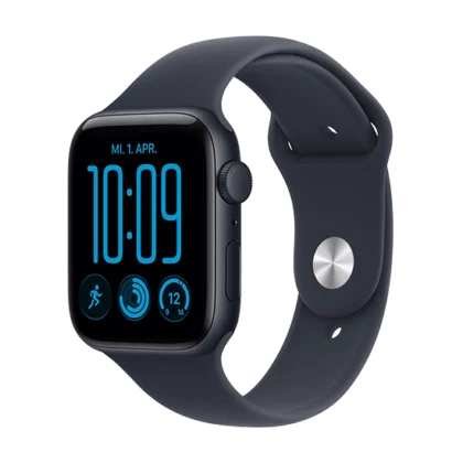 Watch Apple Watch SE 3 (2026) GPS 44mm Midnight Aluminium Case with Navy Blue Sport Band S/M - Midnight