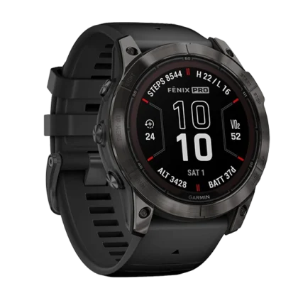 Watch Garmin Fenix 7X Pro Solar GPS 51mm Graphite  Band – Carbon Grey Titan