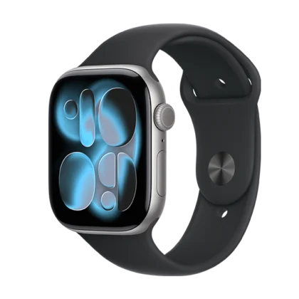 Watch Apple Watch Series 11 (2025) GPS 46mm Space Grey Aluminium Case with Sport Band M/L – Black