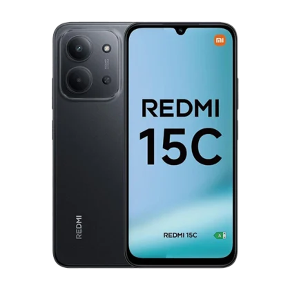 Xiaomi Redmi 15C 4G Dual Sim 4GB RAM 128GB – Midnight Black