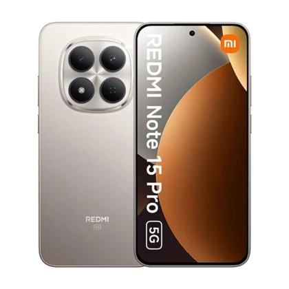 Xiaomi Redmi Note 15 Pro 5G Dual Sim 12GB RAM 512GB – Titanium