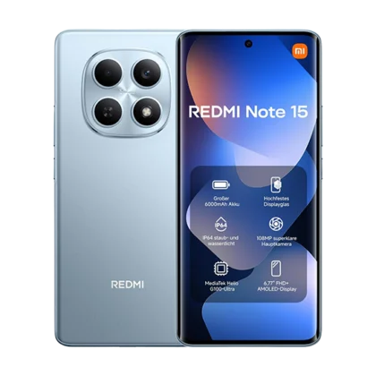 Xiaomi Redmi Note 15 4G Dual Sim 8GB RAM 256GB – Blue