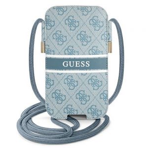 Guess Handbag 6.7" blue/blue hardcase 4G Stripe