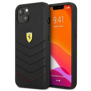 Ferrari iPhone 13 mini 5.4" black/black hardcase Off Track Quilted