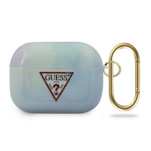 Guess AirPods Pro cover blue/blue Tie & Dye Collection