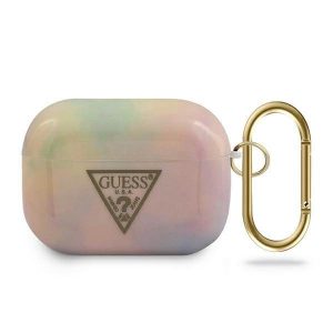 Guess AirPods Pro cover pink/pink Tie & Dye Collection