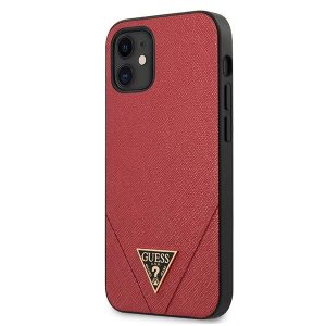 Guess iPhone 12 mini 5.4" red/red hardcase Saffiano