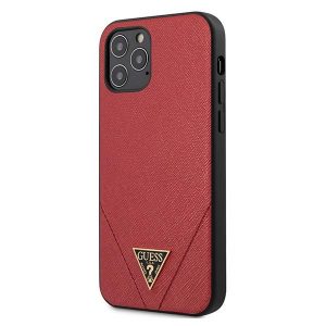 Guess iPhone 12 Pro Max 6.7" red/red hardcase Saffiano