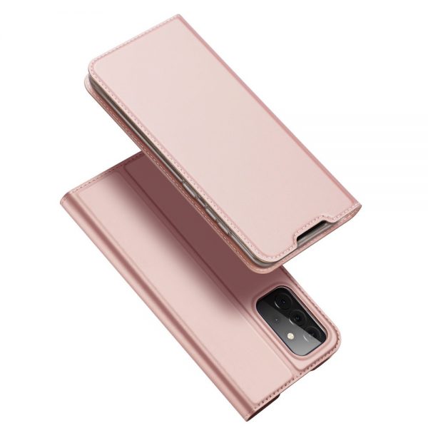 DUX DUCIS Skin Pro Bookcase type case for Samsung Galaxy A72 4G pink