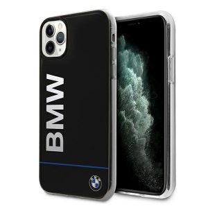 Etui iPhone iPhone 11 Pro 5,8" czarny/black hardcase Signature Printed Logo