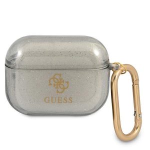 Guess AirPods Pro cover black/black Glitter Collection