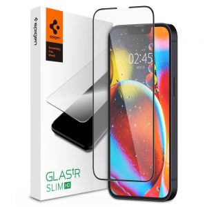 TEMPERED GLASS Spigen GLASS FC IPHONE 13 MINI BLACK