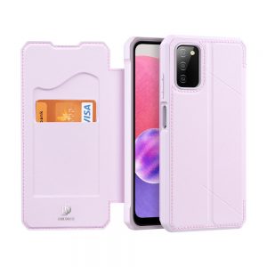 DUX DUCIS Skin X Bookcase type case for Samsung Galaxy A03s pink