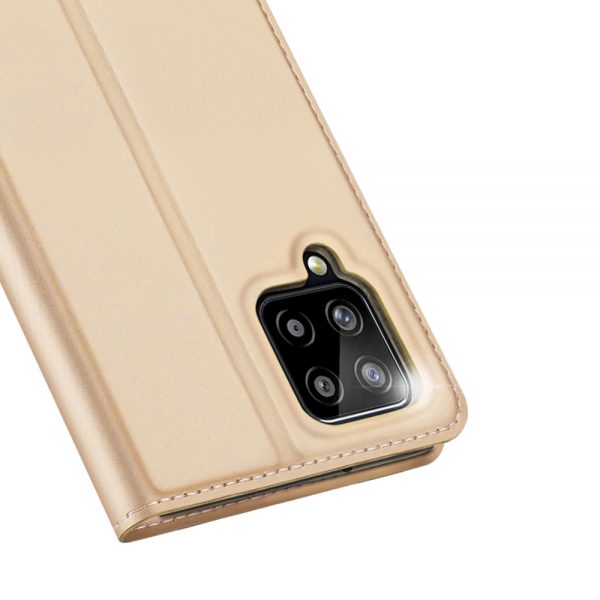 Dux Ducis Skin Pro Bookcase type case for Samsung Galaxy A22 4G golden