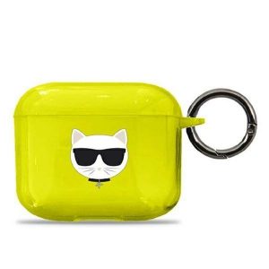 Karl Lagerfeld AirPods 3 cover żółty/yellow Choupette