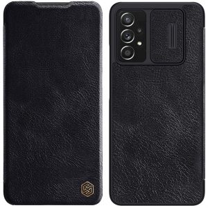 Nillkin Qin leather holster case for Samsung Galaxy A73 black