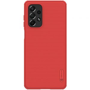 Nillkin Super Frosted Shield Pro durable case cover for Samsung Galaxy A73 red