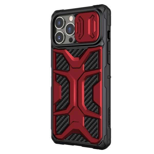 Nillkin Adventruer Case case for iPhone 13 Pro armored cover with camera cover red