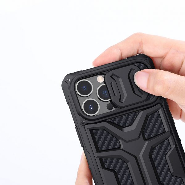 Nillkin Adventruer Case Case for iPhone 13 Pro Max Armored Cover with Camera Protector Black