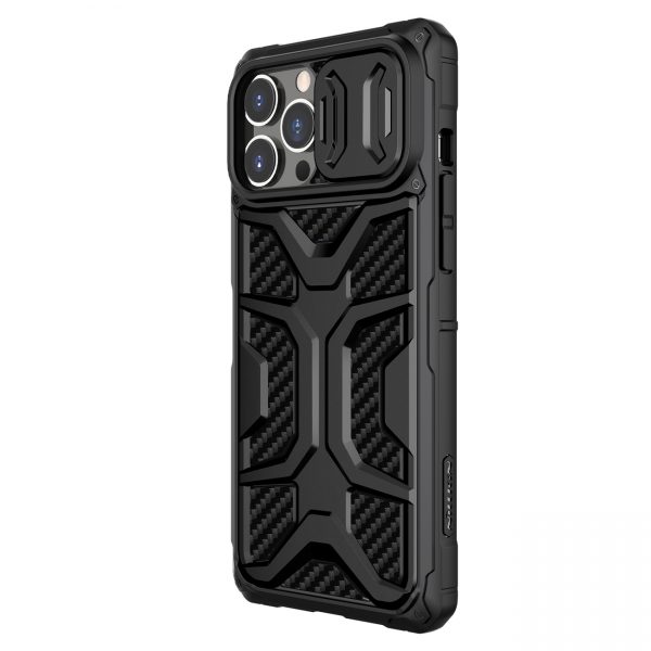 Nillkin Adventruer Case Case for iPhone 13 Pro Max Armored Cover with Camera Protector Black