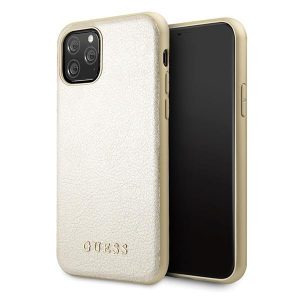 Guess iPhone 11 Pro gold/gold hard case Iridescent