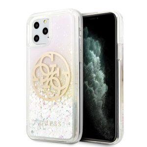 Guess iPhone 11 Pro hard case Gradient Liquid Glitter Circle Logo