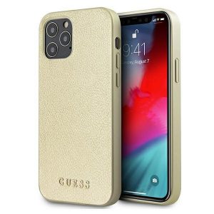 Guess iPhone 12 Pro Max 6.7" gold/gold hardcase Iridescent