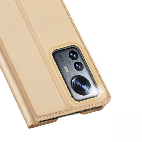 Dux Ducis Skin Pro Holster Cover Flip Cover for Xiaomi 12 Pro gold