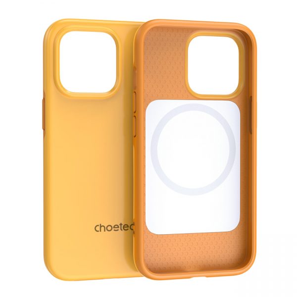 Choetech MFM Anti-drop case Made For MagSafe for iPhone 13 Pro orange (PC0113-MFM-YE)