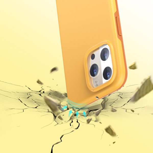 Choetech MFM Anti-drop Case Cover for iPhone 13 Pro Max orange (PC0114-MFM-YE)