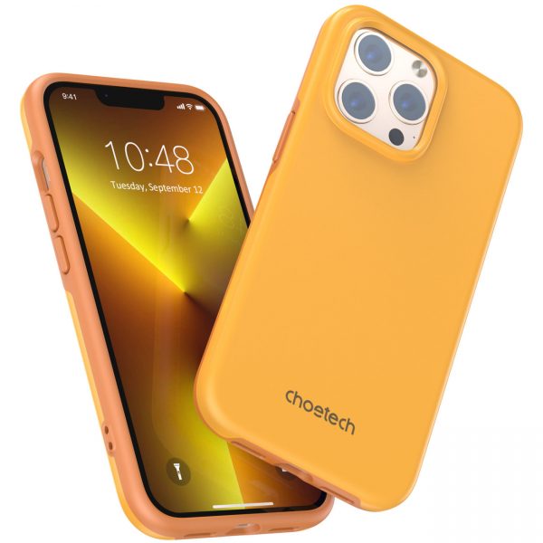 Choetech MFM Anti-drop Case Cover for iPhone 13 Pro Max orange (PC0114-MFM-YE)