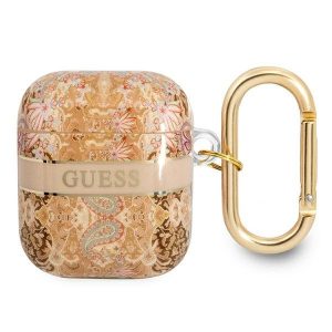 Guess AirPods cover gold/gold Paisley Strap Collection