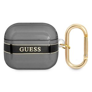 Guess AirPods 3 cover black/black Strap Collection